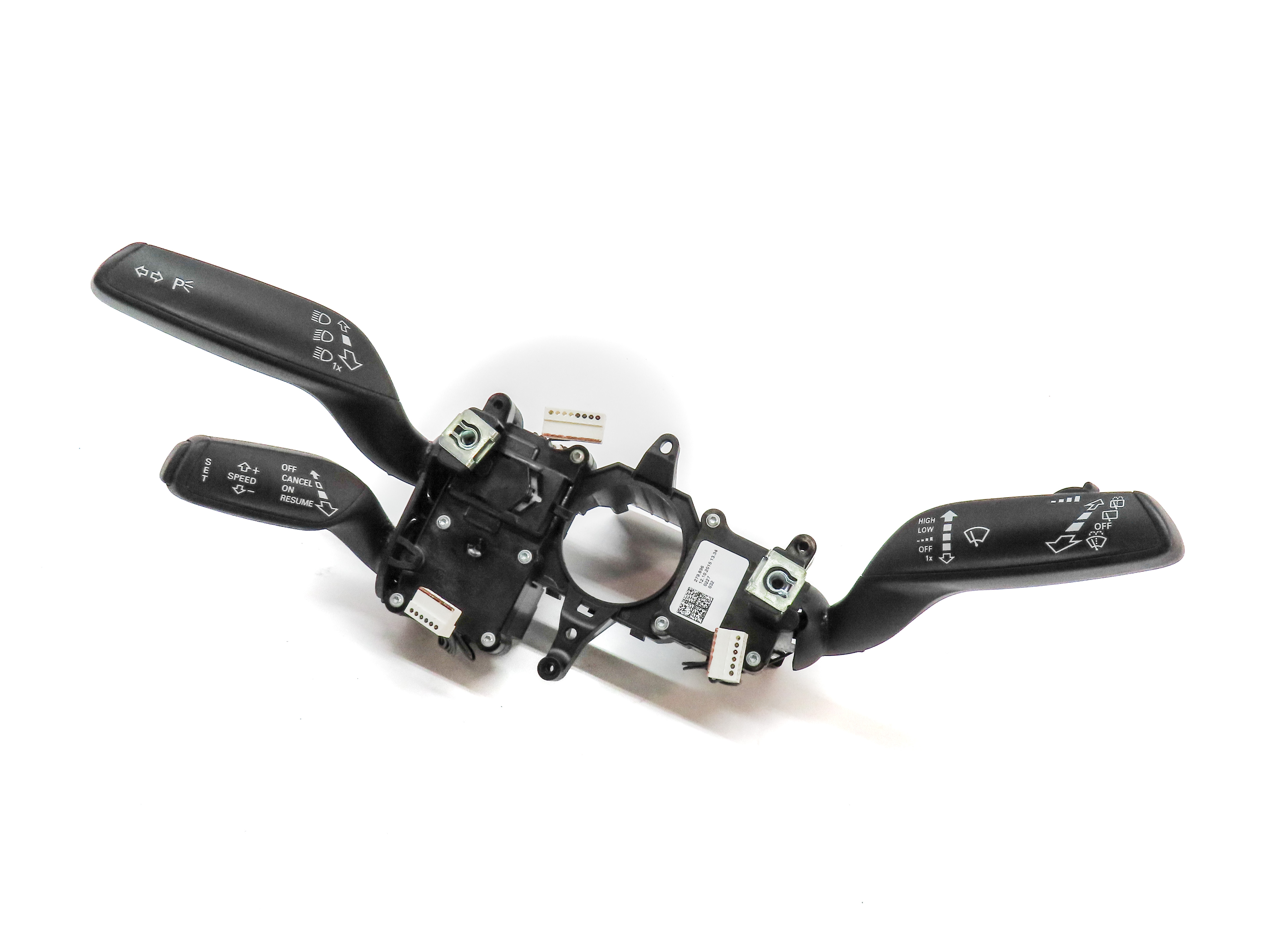 2015-2018 AUDI Q3 (8U) STEERING COLUMN BLINKER WIPER CRUISE COMBINATION SWITCH — exact item pictured